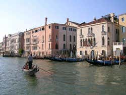 Gondola in the Grand Canal